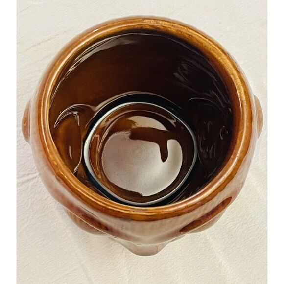 Tiki Mug Ceramic Hawaiian Cocktail Mug 4"- 17 ozDW 546 Brown - Picture 5 of 9